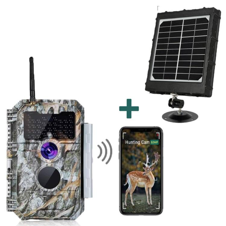 Plant Parent App Video - Bundle Wildkamera Wildtierkamer Jagdkamera Wlan 64MP