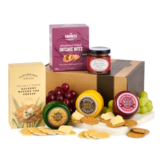Orchid Phalaenopsis - Three Cheese Hamper