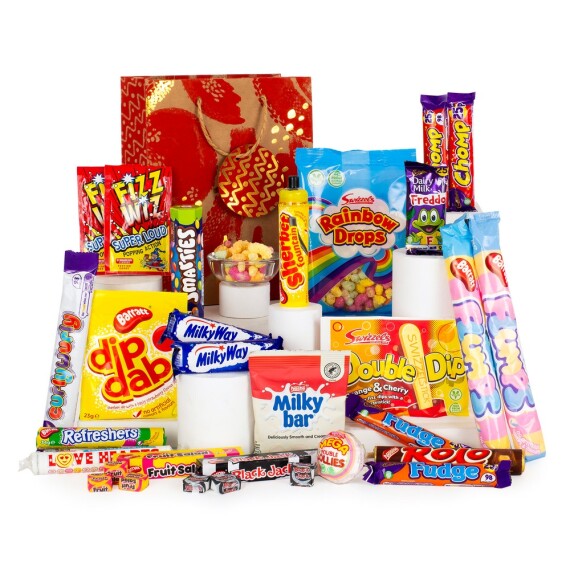 Orchid Phalaenopsis - Retro Sweets Hamper