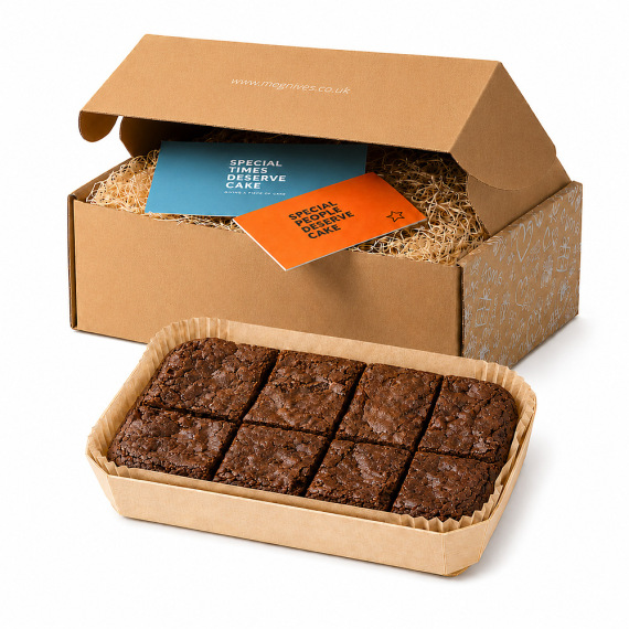Orchid Phalaenopsis - Meg Rivers Brownie Traybake