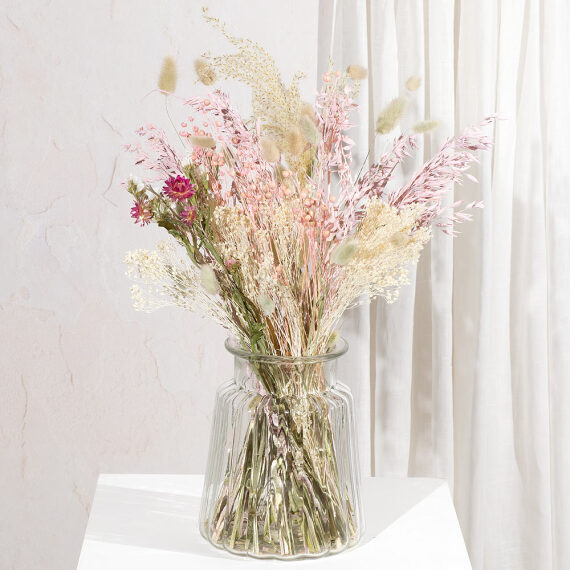 Orchid Phalaenopsis - Rose Quartz Dried Flower Bouquet