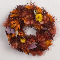Harvest Dried Wreath - Orchid Phalaenopsis review and price