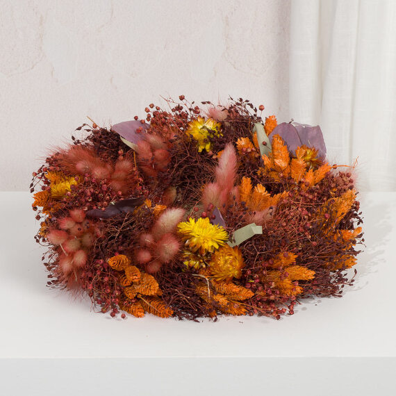 Harvest Dried Wreath - Orchid Phalaenopsis review and price