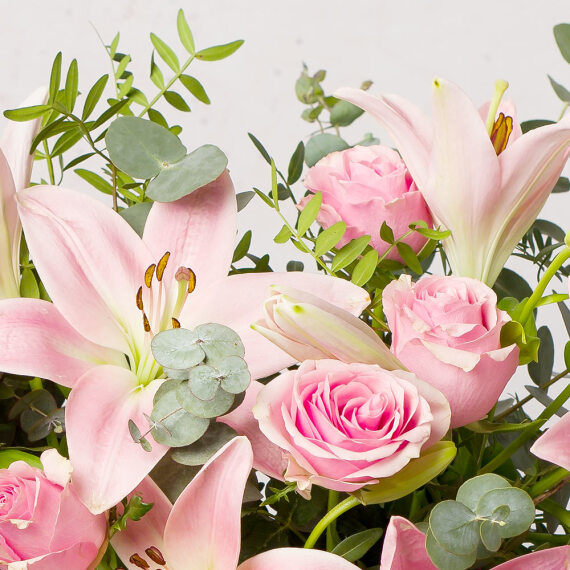 Rose and Lily Bouquet - Orchid Phalaenopsis review and price
