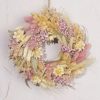 Blossom Blush Dried Wreath - Orchid Phalaenopsis review and price