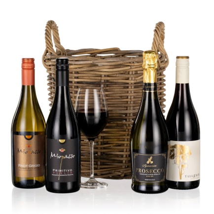 Four Wines in Wicker - Orchid Phalaenopsis review and price