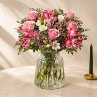 Pink Roses and Freesias - Orchid Phalaenopsis review and price